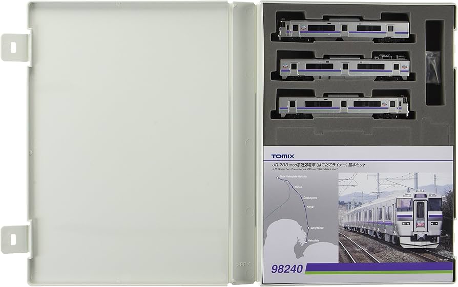 Amazon | TOMIX Nゲージ 98240 733 1000系近郊電車 (はこだてライナー