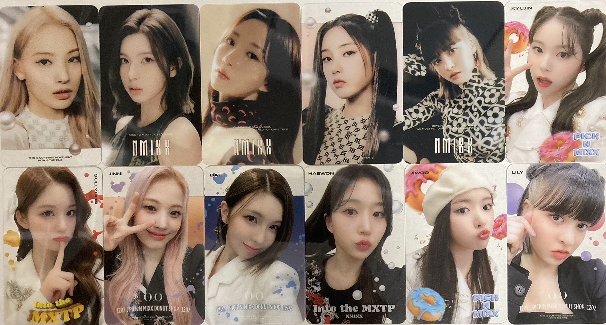 Amazon.co.jp: BYJ NMIXX グッズ クリアフォトカード25枚 トレカ ポカ