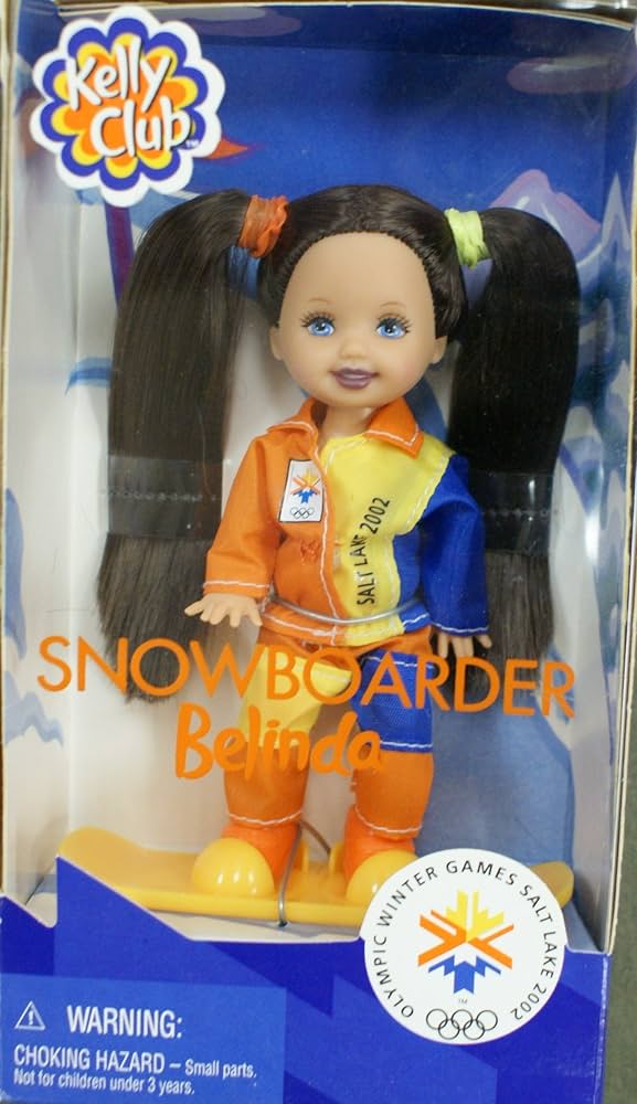 Amazon.com: Barbie - Kelly Club Doll Snowboarder Belinda Winter