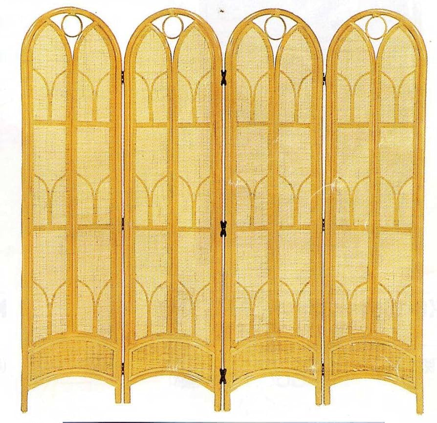Amazon｜籐衝立 籐間仕切り 籐スクリーン (4連, 1600H)｜間仕切り