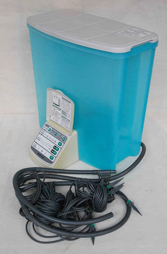 Amazon | National ベランダ・テラス用 自動水やりタイマー グレー