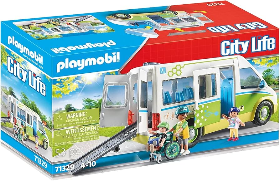 Amazon.co.jp: playmobil(プレイモービル) 学校 スクールバス (2024