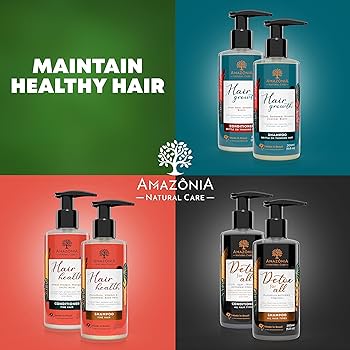 Amazon.com : All Natural Shampoo & Conditioner Set for healthy