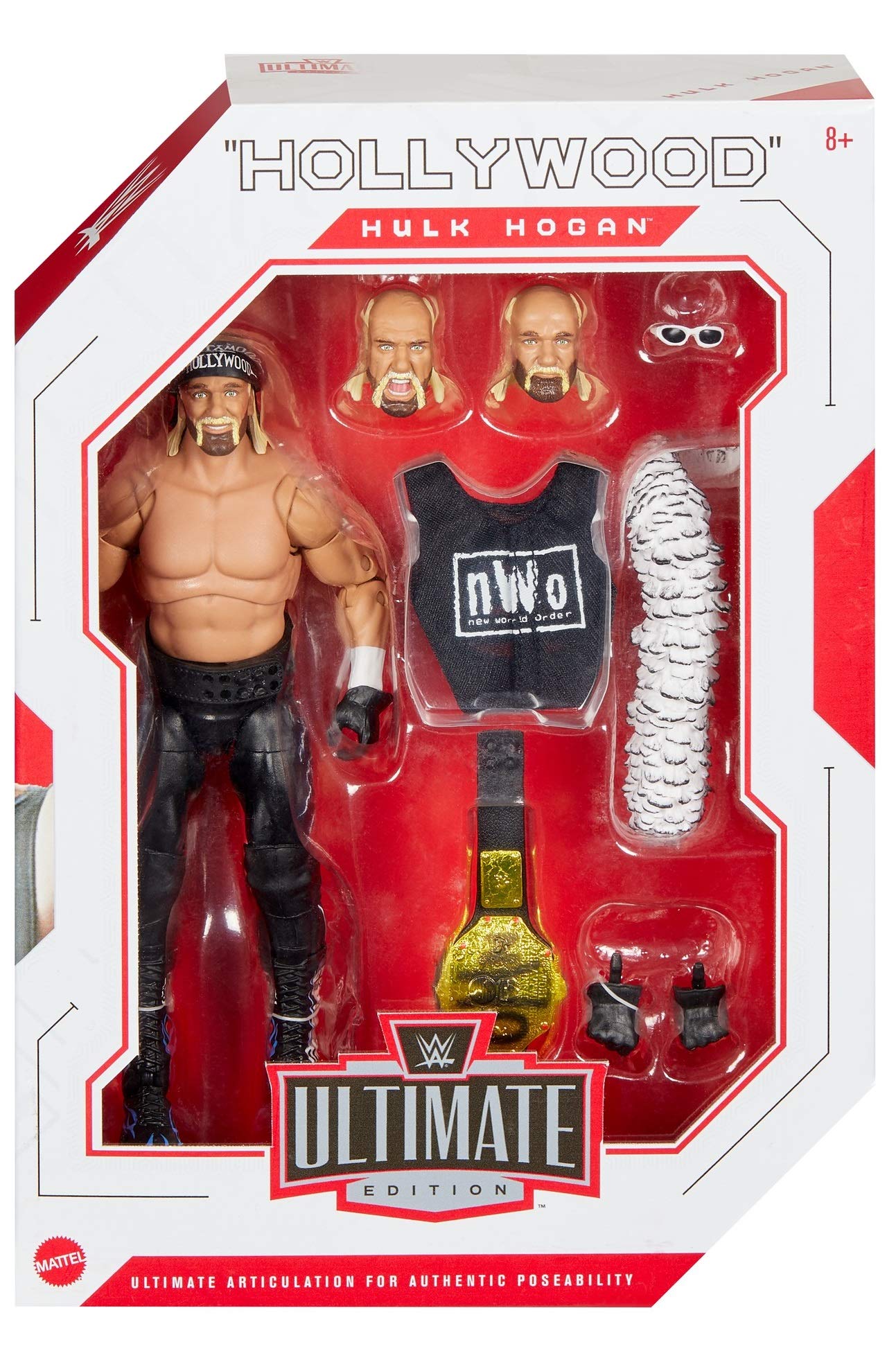 WWE Ultimate Edition Wave 7 Hollywood Hogan Action Figure 6 in