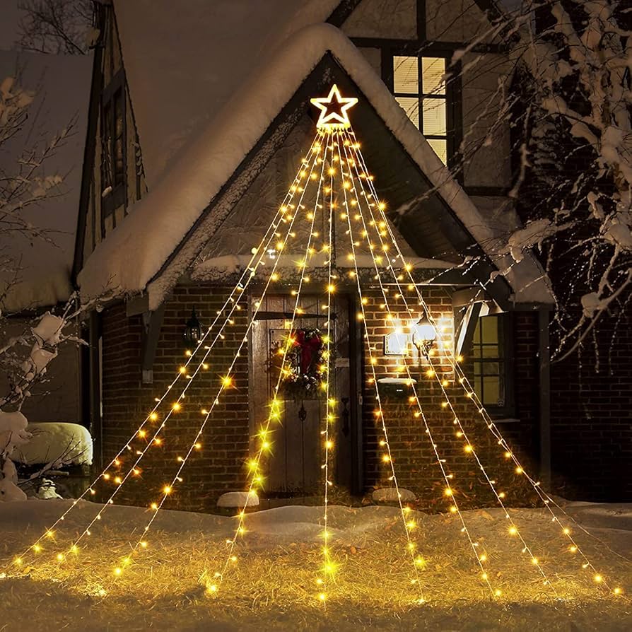 Amazon.co.jp: IFEND クリスマス イルミネーション 屋外 ソーラー