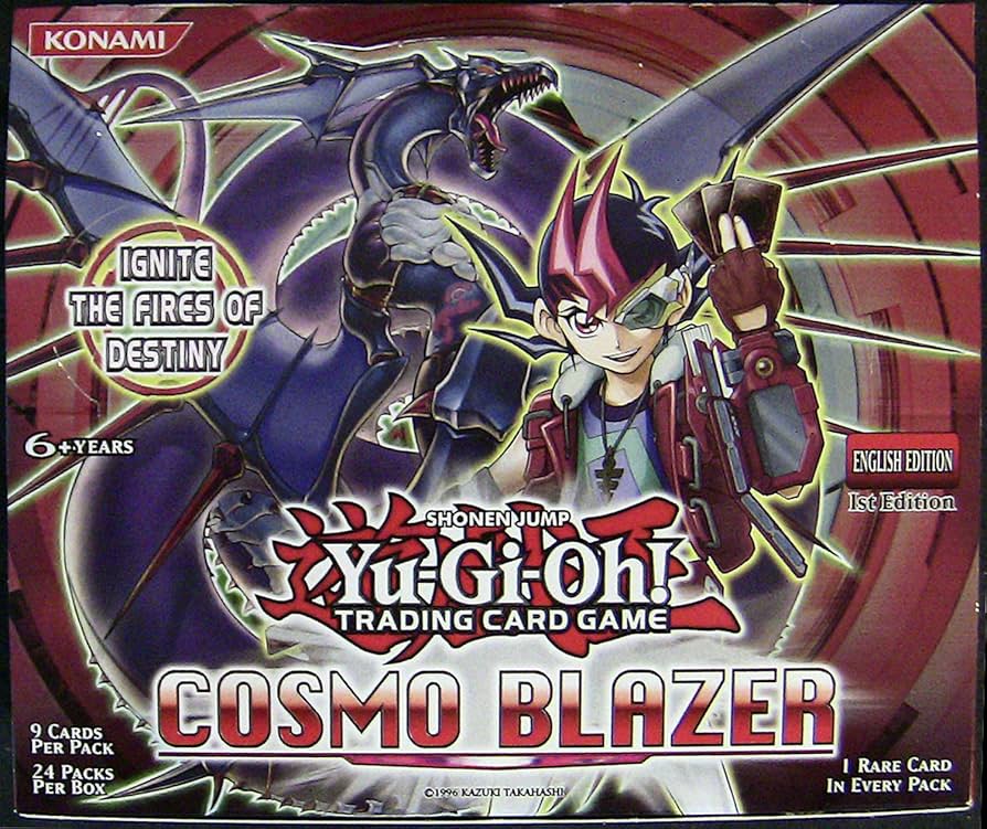 Amazon.co.jp: TRC 英語版 遊戯王 COSMO BLAZER 1st EDITION コスモ