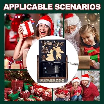 Amazon.co.jp: Ddjbdb 美女と野獣 オルゴール 18音メカニズム