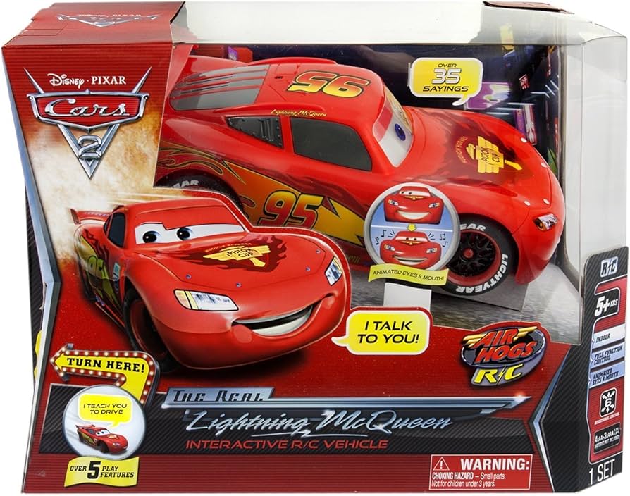 Air Hogs Real Lightning McQueen : Amazon.sg: Baby Products