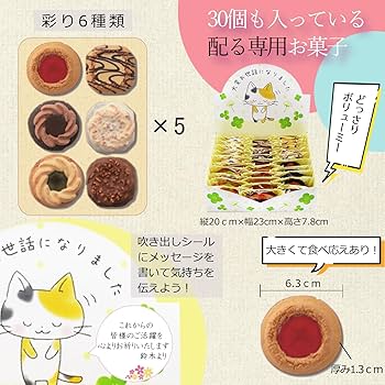 Amazon.co.jp: 退職 お菓子 個包装 詰め合わせ 30個 お世話になりまし