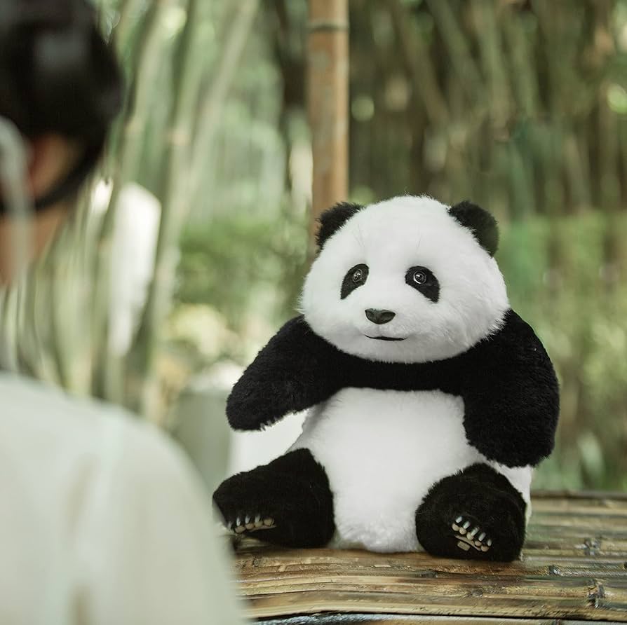 Amazon.co.jp: パンダのぬいぐるみがリアルでリアル、パンダの恋人への