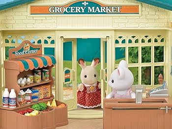 Amazon | シルバニアファミリー お店 【 森のマーケット 】 ミ-86 ST