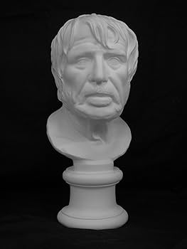 Amazon.co.jp: 石膏像 K－166 セネカ胸像 H．47cm : ホーム