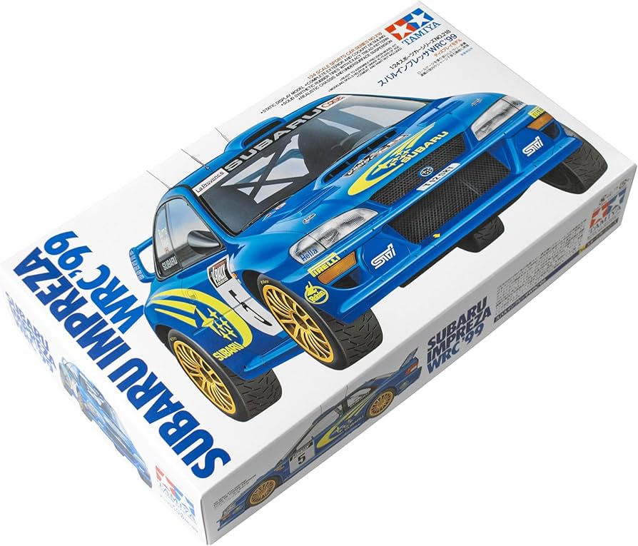 Amazon.com: Tamiya - 24218 - Model - Subaru Impreza WRC 99 - Scale
