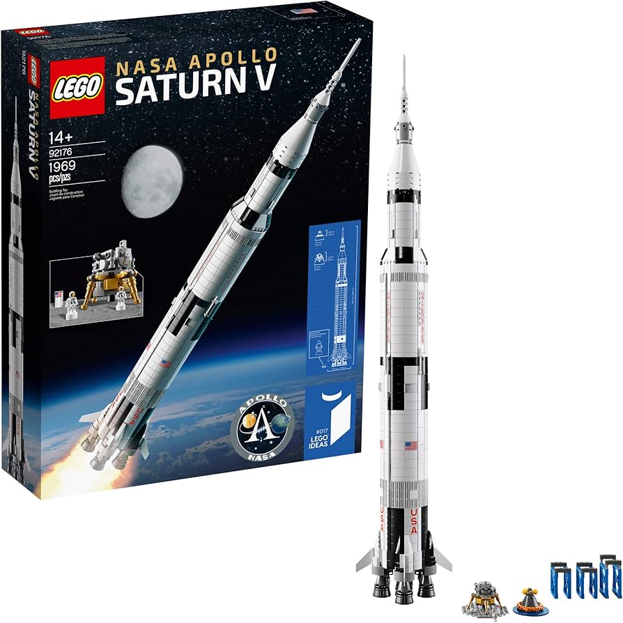 Amazon.co.jp: LEGO(レゴ) アイデアズ NASA アポロ サターンV 92176
