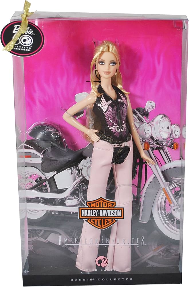 Amazon.com: Barbie Collector Harley Davidson Doll : Toys & Games
