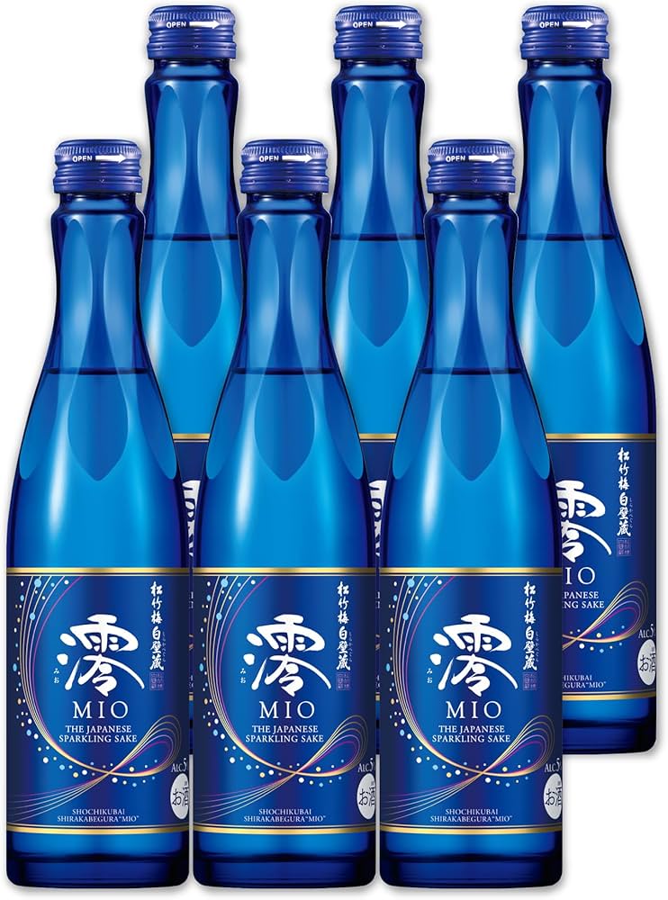 Amazon.co.jp: 【6本セット】 松竹梅 白壁蔵 澪 スパークリング清酒