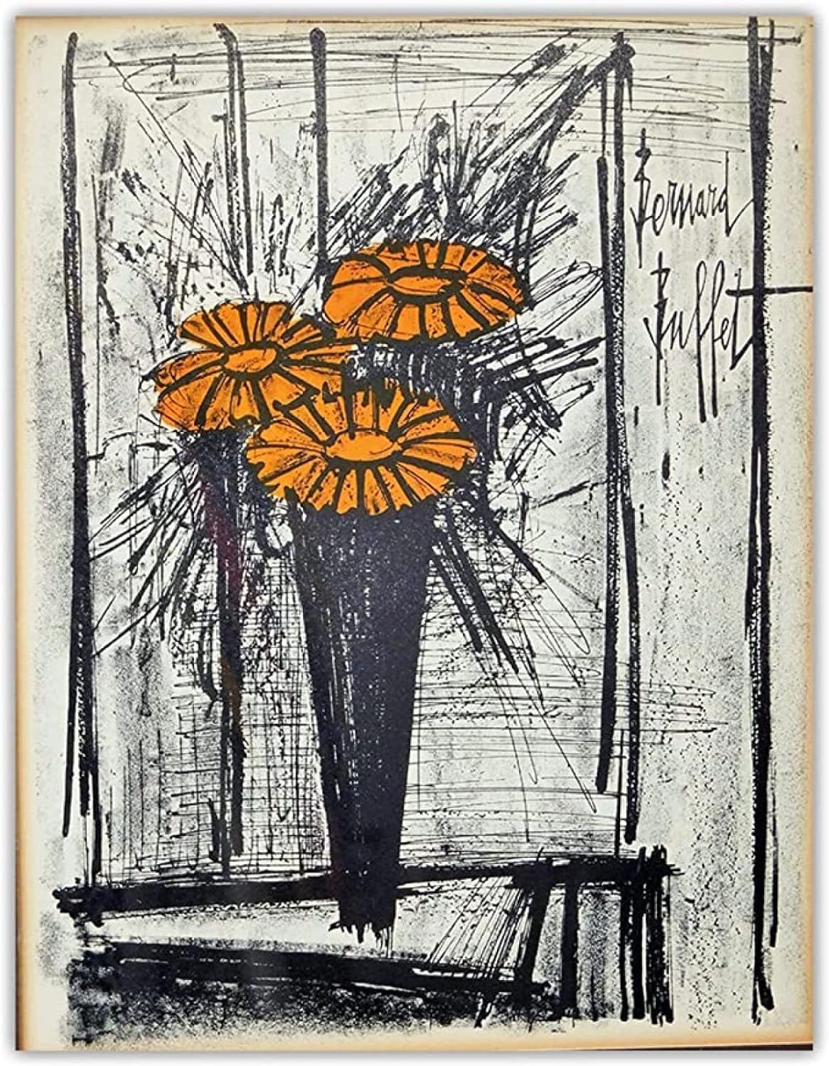 Amazon.co.jp: ベルナール・ビュッフェ ポスターと版画 ヴィンテージ