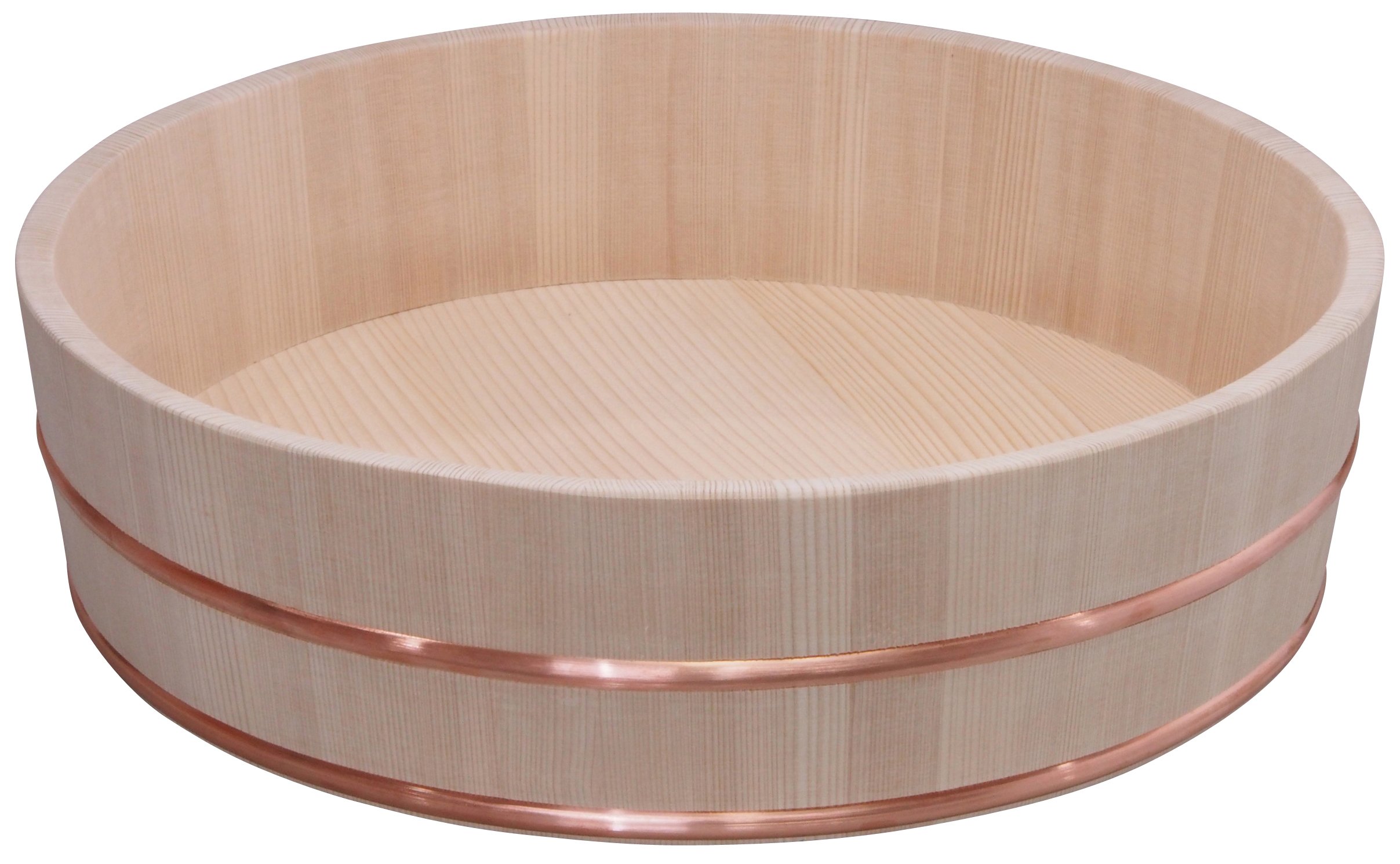 Amazon | 寿司桶 【飯台・飯切】 業務用 大きいサイズ (52cm 3升用