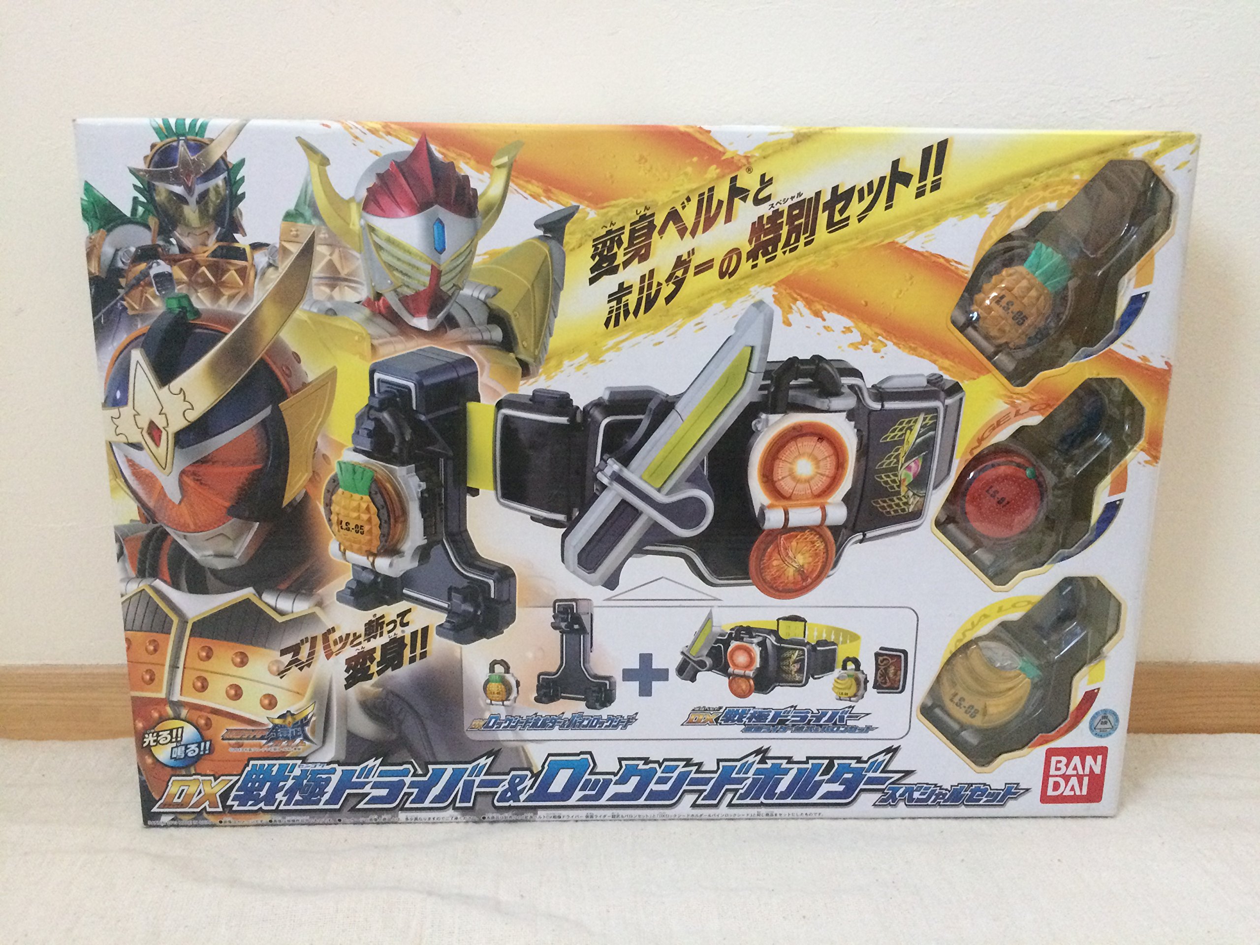 Amazon | 仮面ライダー鎧武 (ガイム) DX戦極ドライバー&ロックシード