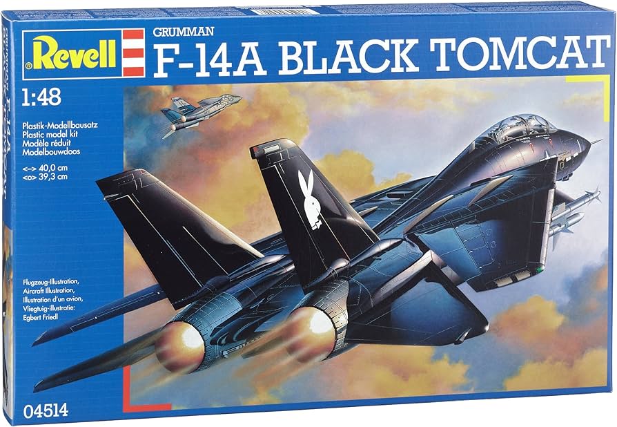 Amazon | ドイツレベル 1/48 F-14A ブラック・トムキャット 04514