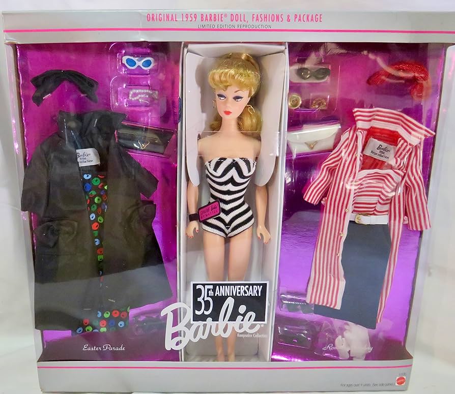 Amazon.co.jp: バービー35t周年1959 イースターパレードとローマの休日