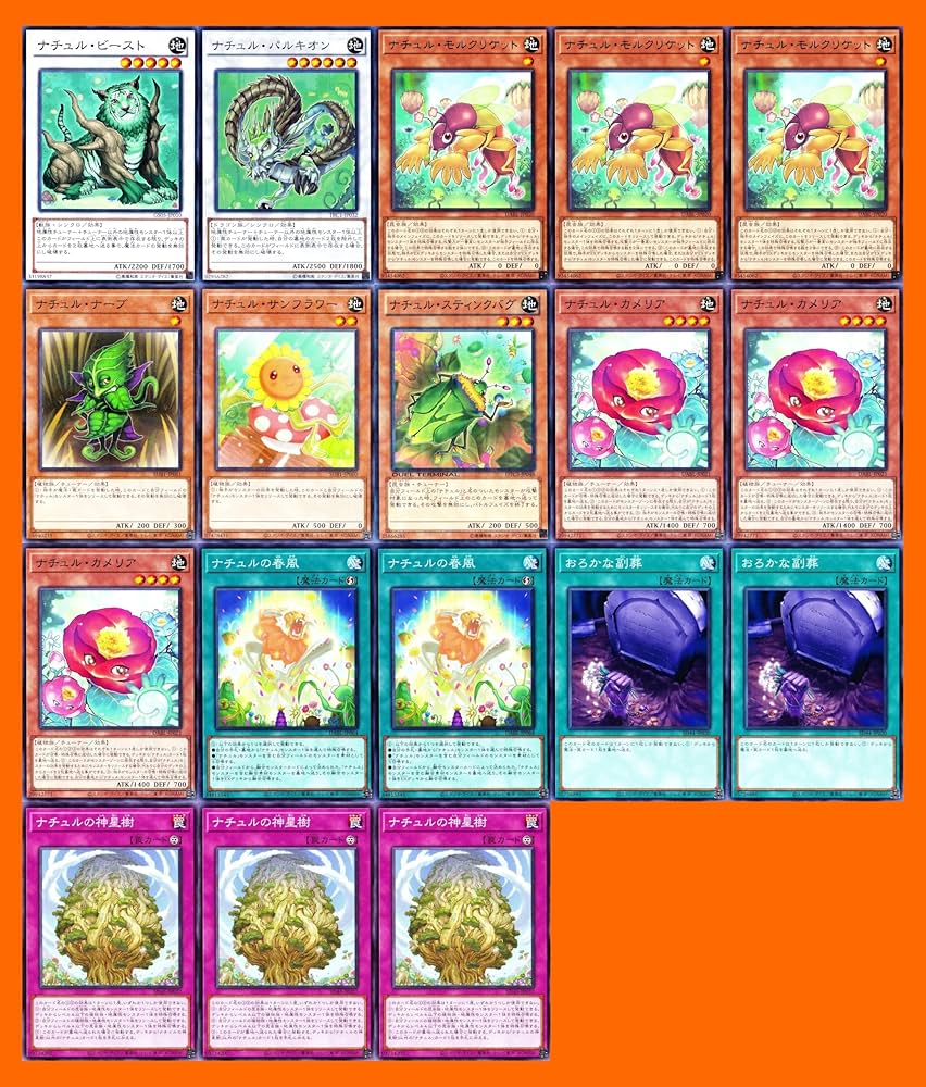 Amazon.co.jp: ナチュルホルス デッキ 用 18枚セット ナチュルス