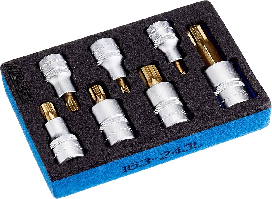 Amazon.com: HAZET 163-243/7 Internal Serration Profile XZN