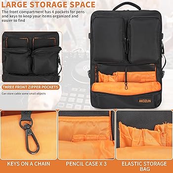 Amazon.com: AKOZLIN DJ Mixer Travel Backpack 15