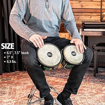 Amazon | MEINL Percussion マイネル ボンゴ Journey Series