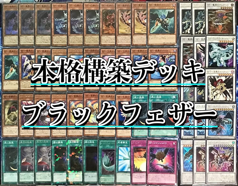 Amazon.co.jp: 本格構築 BF ブラックフェザー デッキ メイン