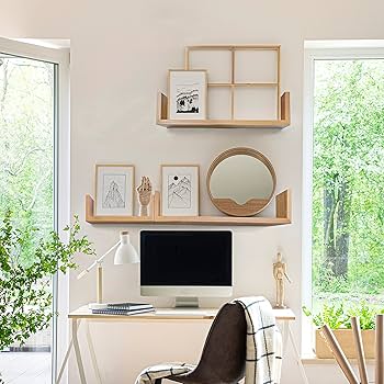 Amazon｜壁掛け棚 3個セット ウォールシェルフ 壁面収納ラック