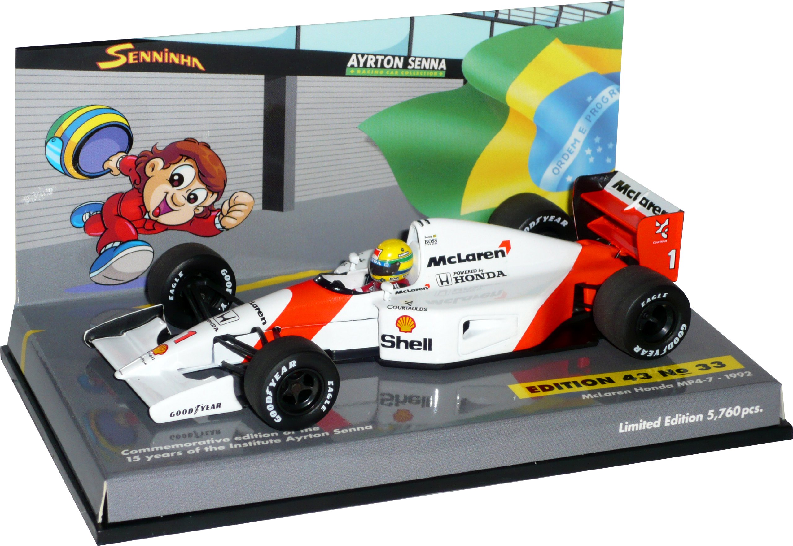 Amazon | 【MINICHAMPS/ミニチャンプス】1/43 マクラーレン ホンダ MP4
