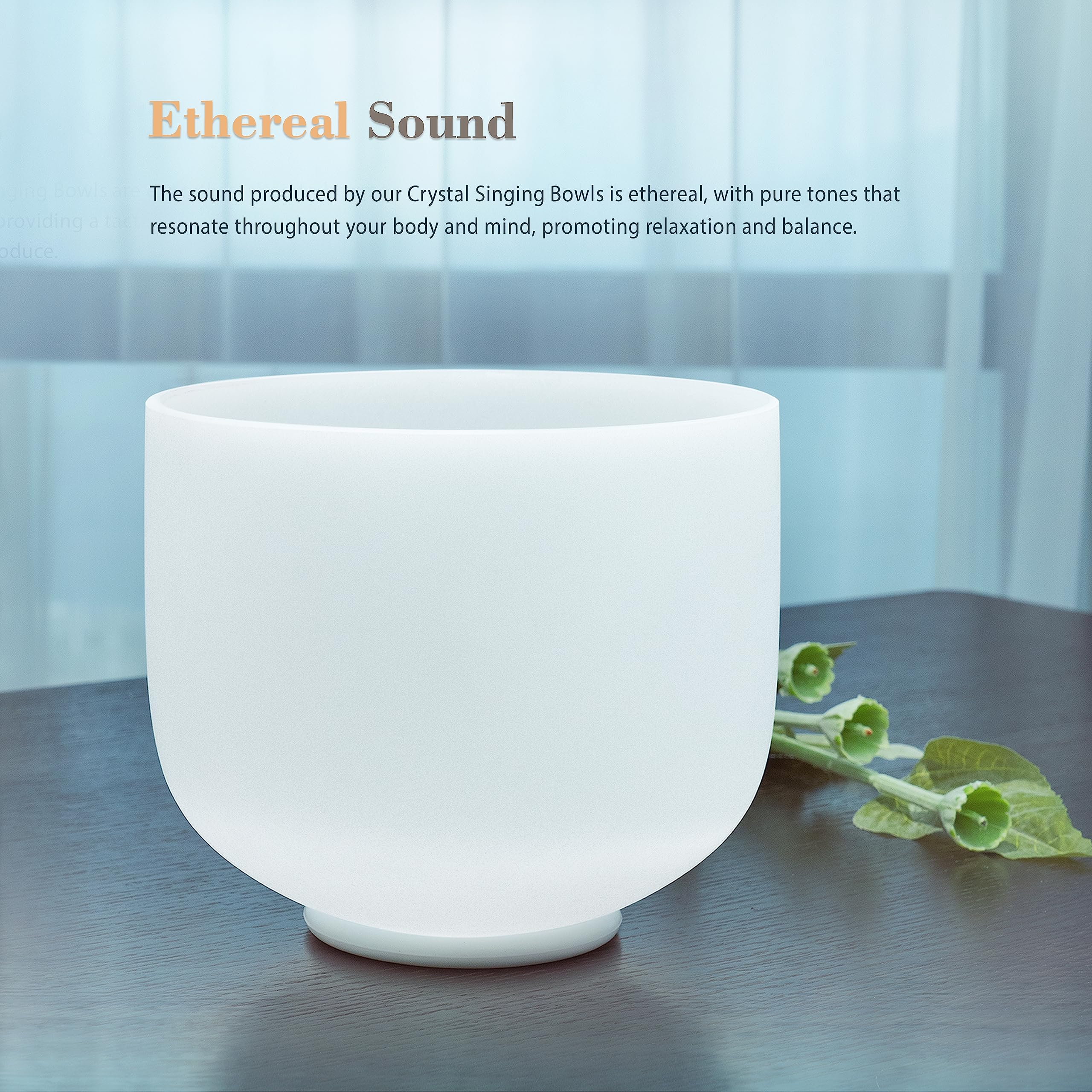 Amazon | ALIOTH 8インチ D ノート クリスタル シンギングボウル