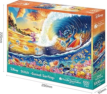 Amazon | エポック社 1000ピース ジグソーパズル ディズニー Stitch