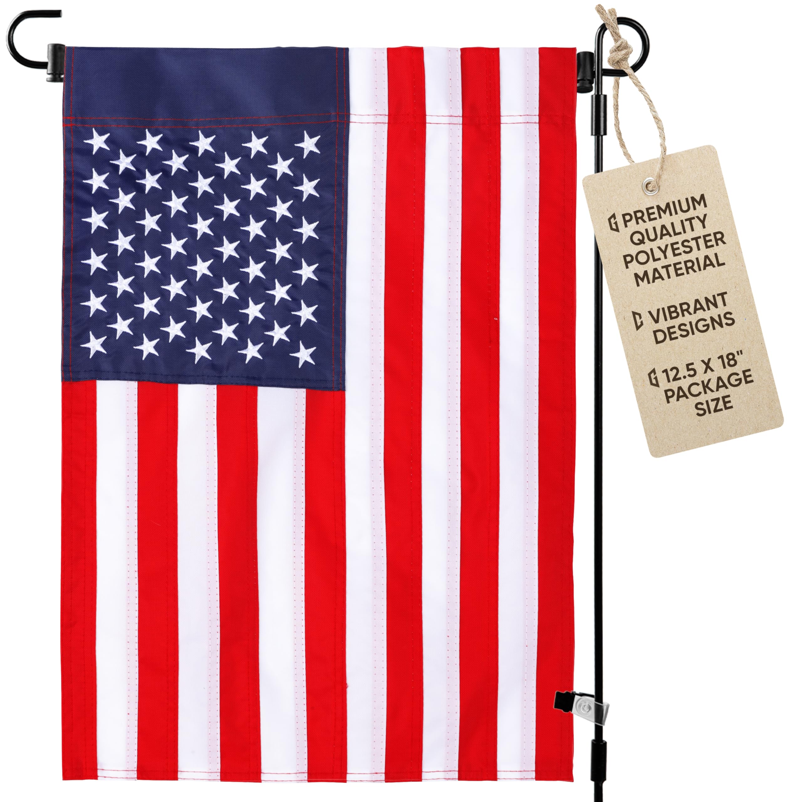 Amazon.com : American Garden Flag for Outside - Welcome Flag for