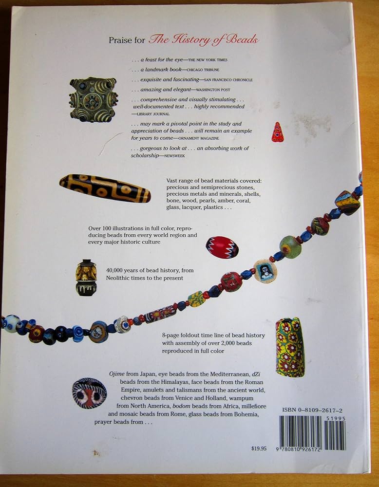 THE HISTORY OF BEADS (PAPERBACK) /ANGLAIS: DUBIN LOIS SHERR