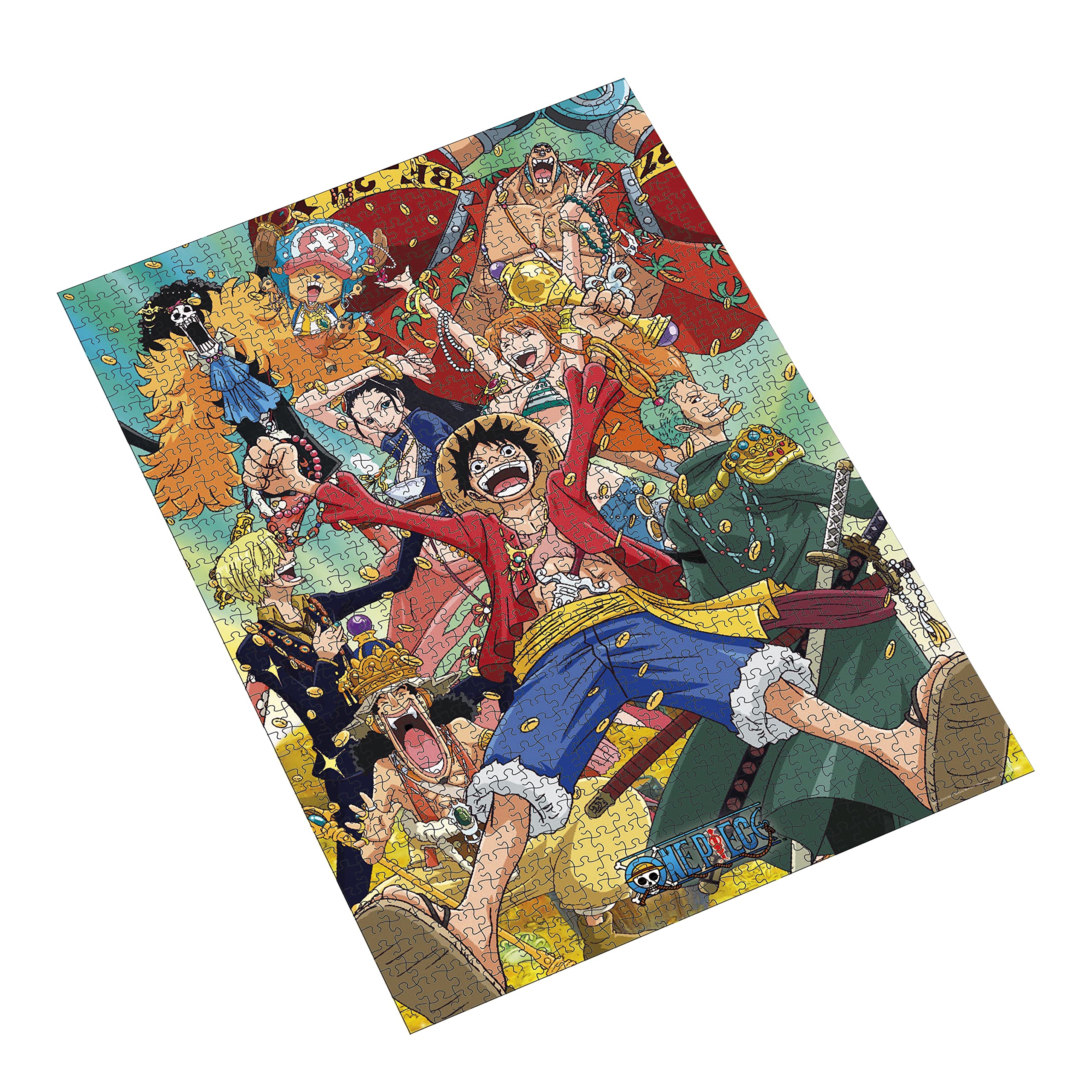 ABYstyle One Piece Straw Hat Crew Jigsaw Puzzle 1000 Pcs Featuring