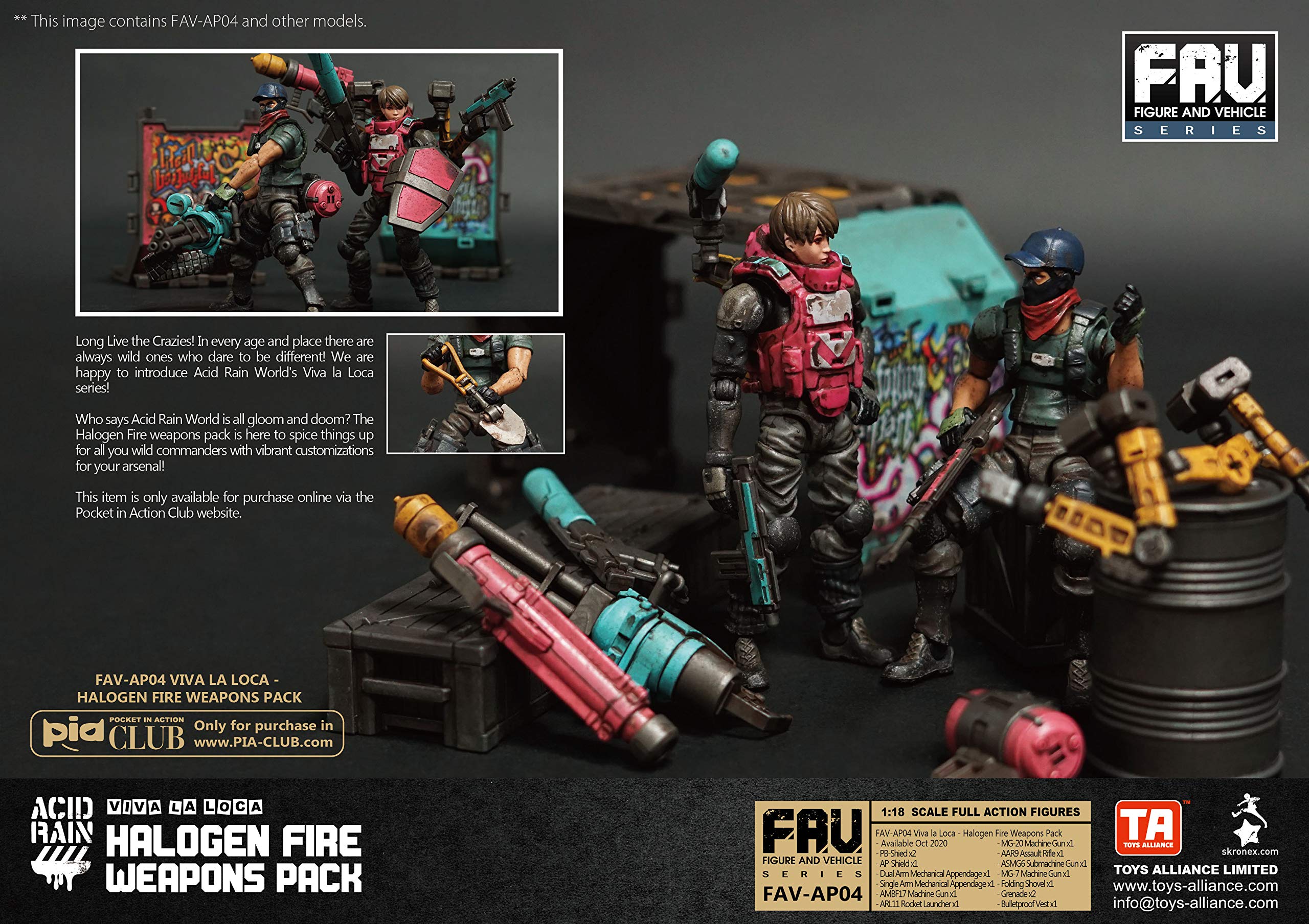 Amazon.com: Toys Alliance Limited Acid Rain: FAV-AP04 Halogen Fire