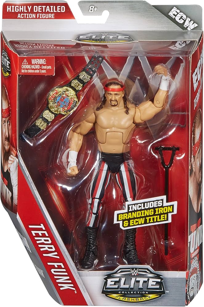 Amazon.com: WWE Elite Figure, Terry Funk : Sports & Outdoors