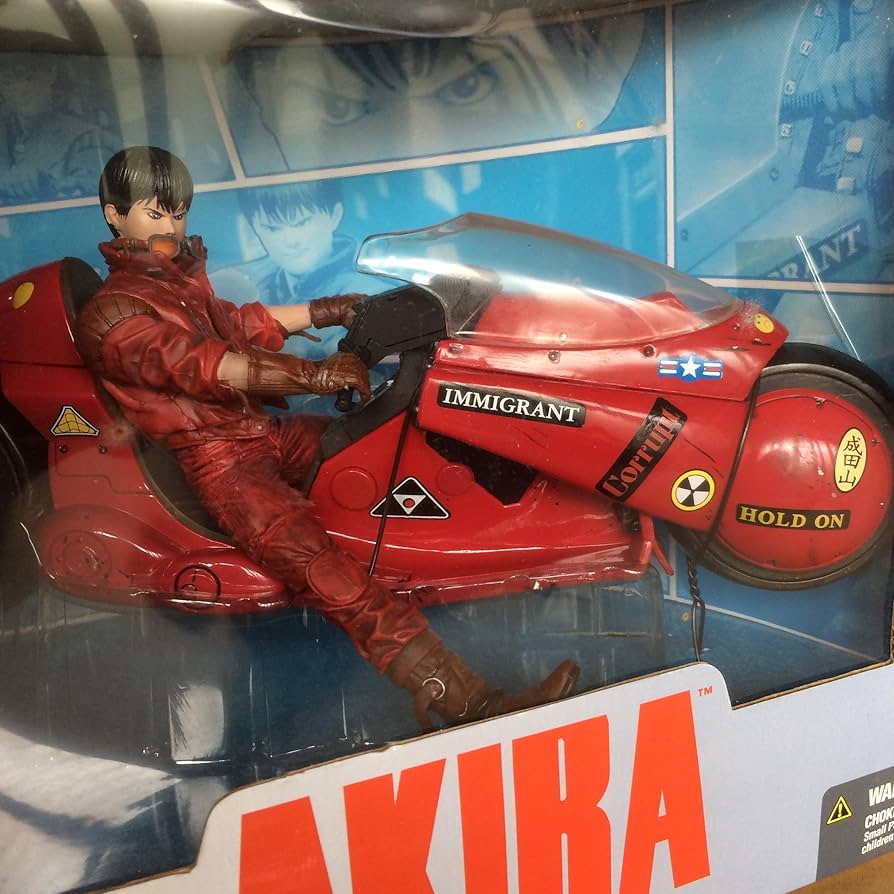 Amazon | マクファーレン AKIRA KANEDA ON MOTORCYCLE PVC製塗装済み