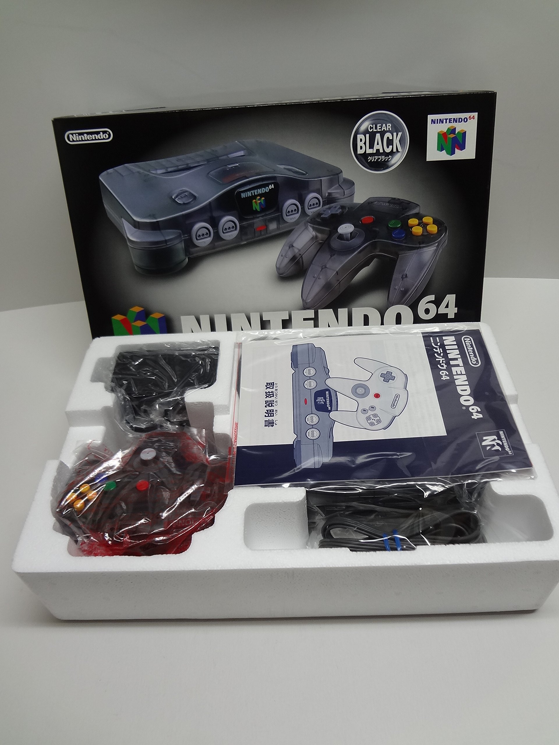 Amazon | ニンテンドー64 クリア・ブラック 本体 Nintendo 64 Clear