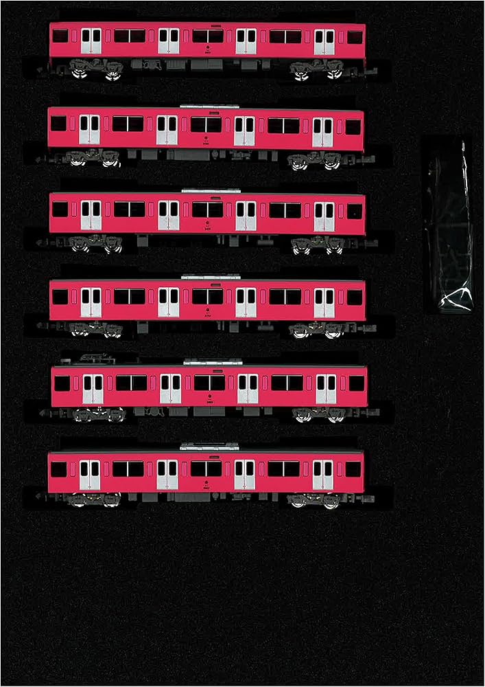 GM ☆ 西武9000系（9101編成・ピンク）増結中間車 6両（動力無し