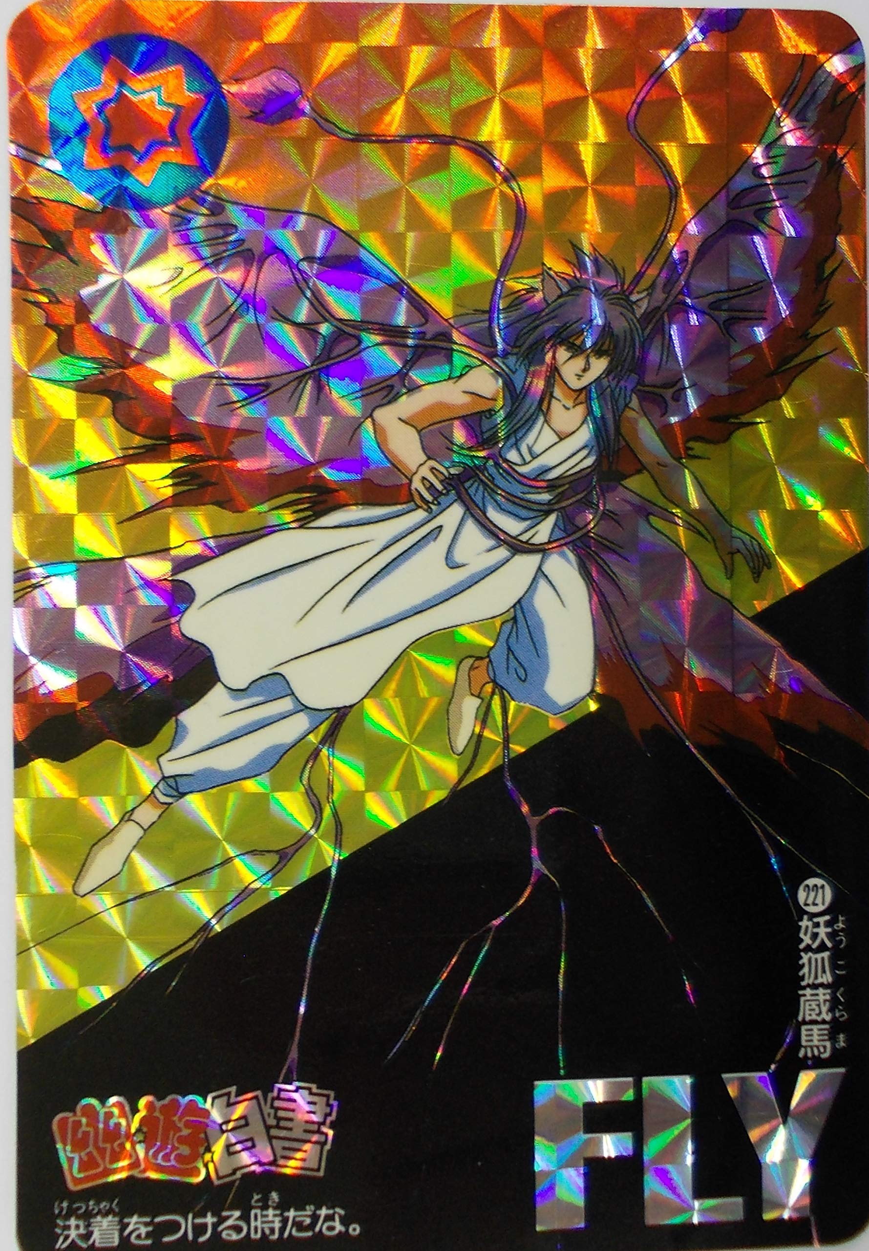 Amazon.co.jp: カードダス(CARDDASS) 幽遊白書 No.221 妖狐蔵馬 yy004