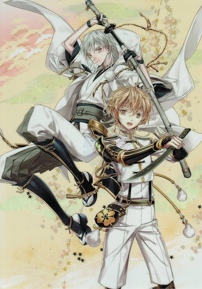 Amazon.co.jp: 「刀剣乱舞-ONLINE-」描き下ろしA4クリアファイル 鶴丸