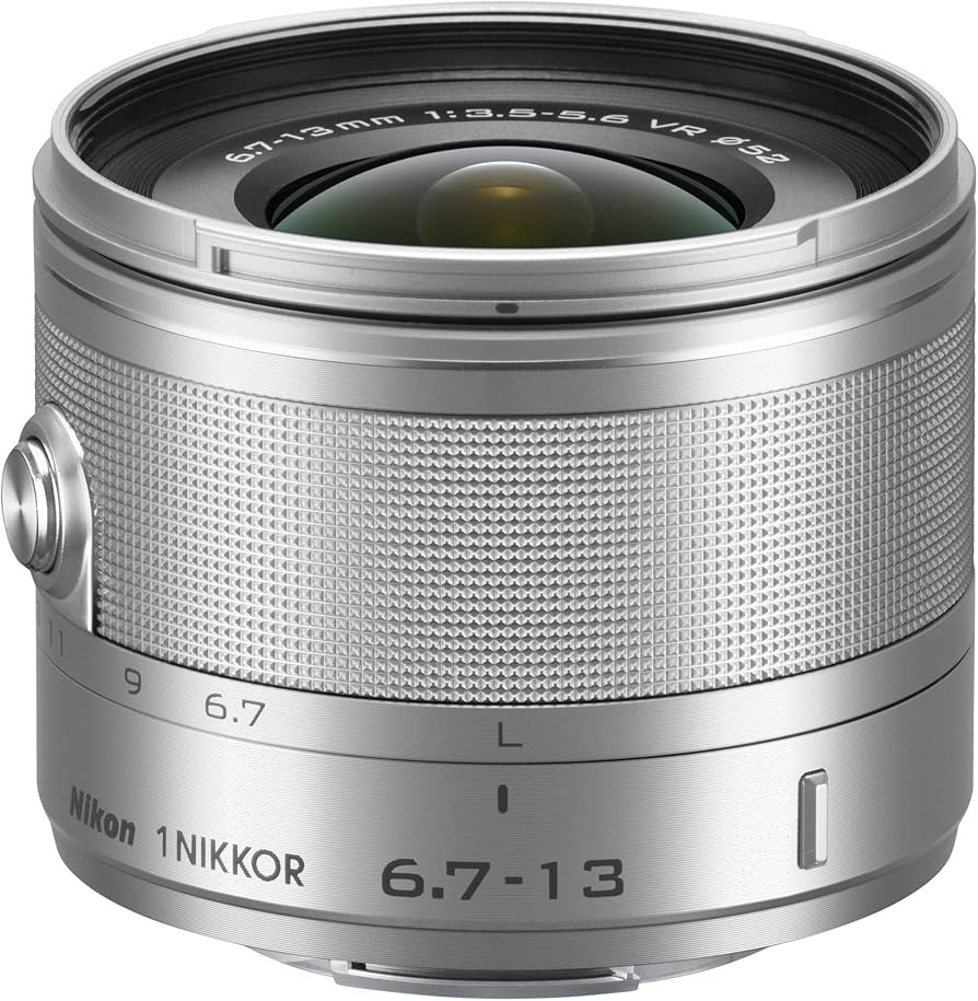 Amazon.com : Nikon 1 NIKKOR 6.7-13mm f/3.5-5.6 VR (Silver