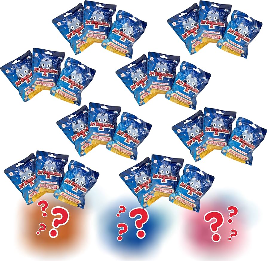 Amazon.com: PET Simulator X - Mystery Pet Minifigure Toys with
