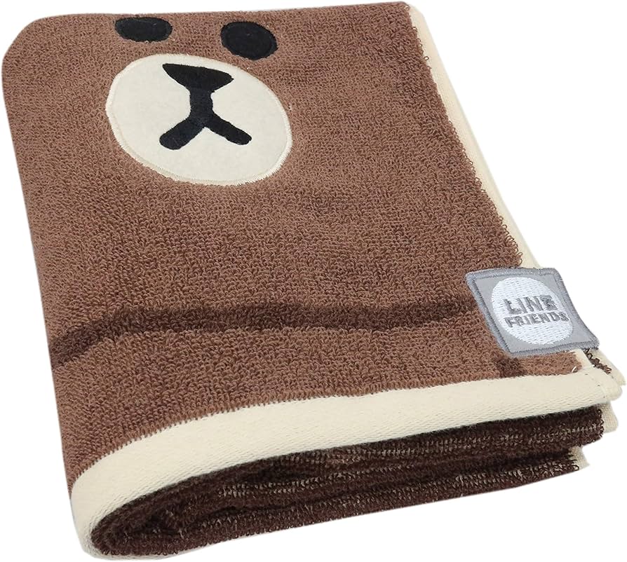 Amazon｜丸眞 フェイスタオル LINE FRIENDS ラインフレンズ ハロー