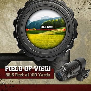 Amazon.co.jp: Sightmark T-5 Magnifier with LQD Flip to Side Mount