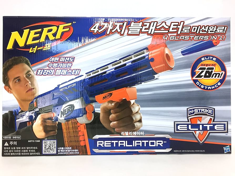 Amazon | NERF Elite Retaliator Blaster ナーフ N-ストライクエリート