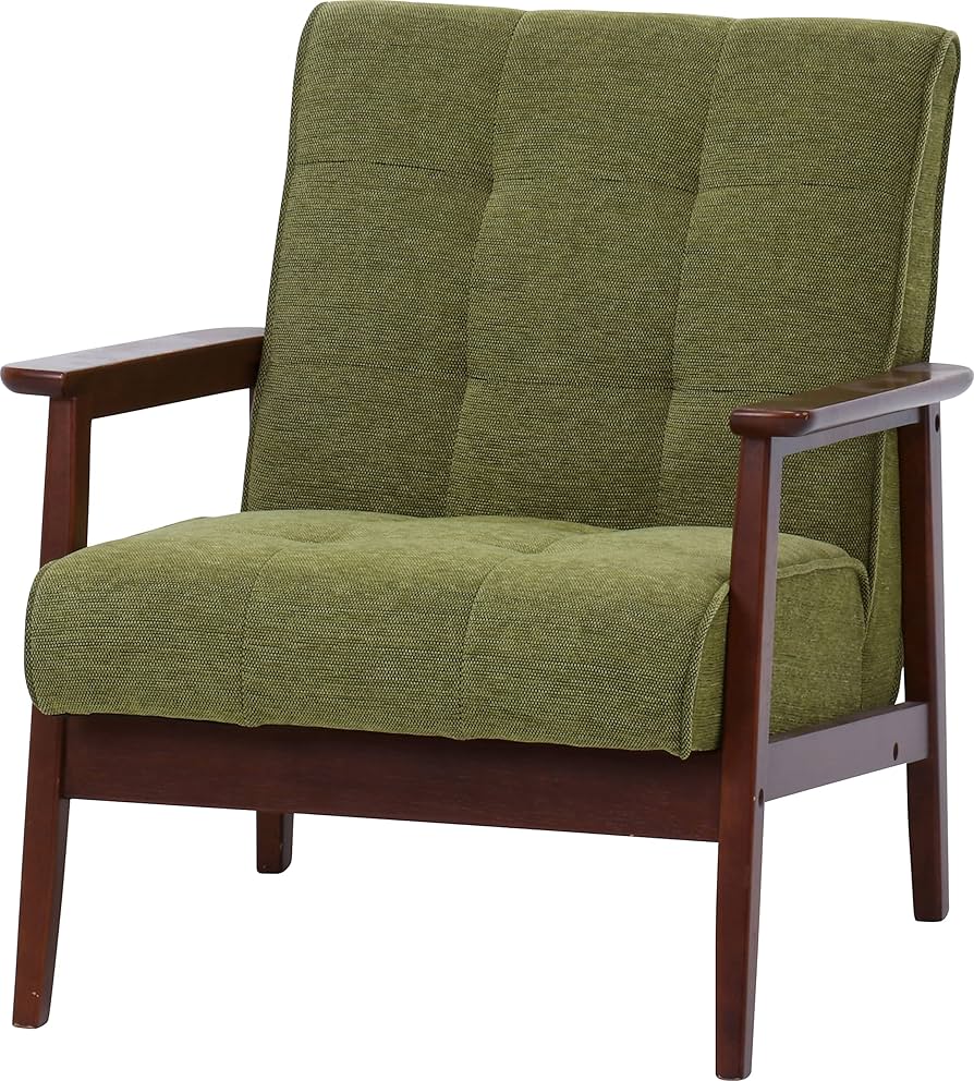 Amazon｜不二貿易 ソファ 1人掛け ソファー 一人掛け 肘付き 幅65×奥行